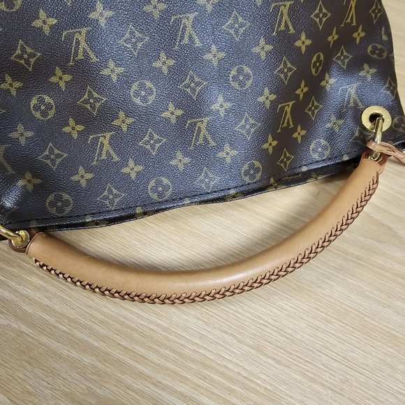 LOUIS VUITTON ARTSY MM Authentic Monogram Tote Hobo LV Bag Shoulder Authentic LV - Picture 12 of 16